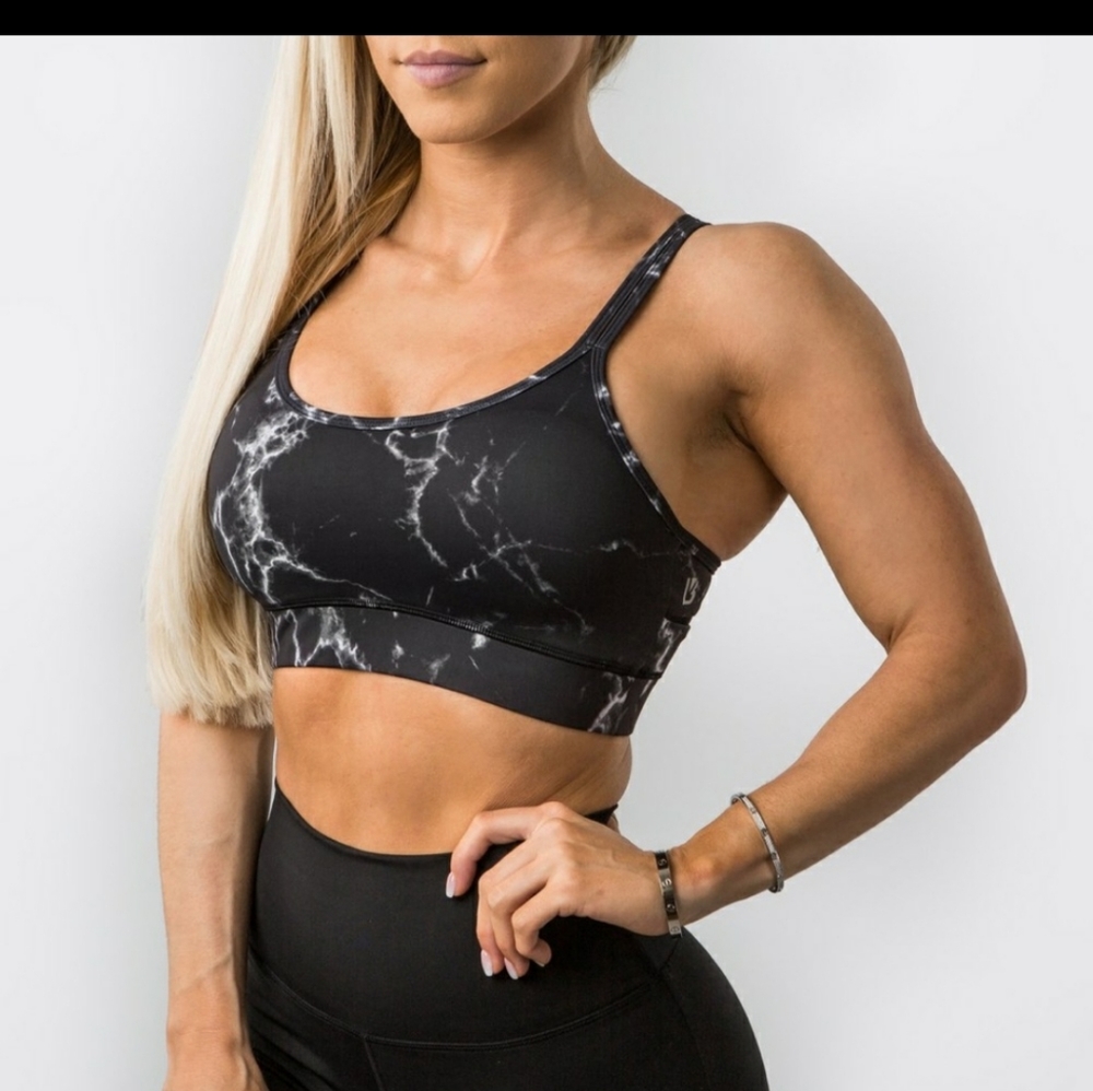 Buffbunny Collection Jade Black Marble Bra